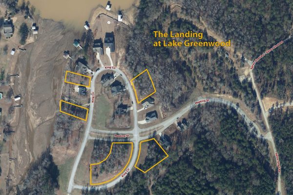 The Landing At Lake Greenwood Aerial